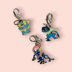 Pokemon Kids Charm Set - Froakie Greninja